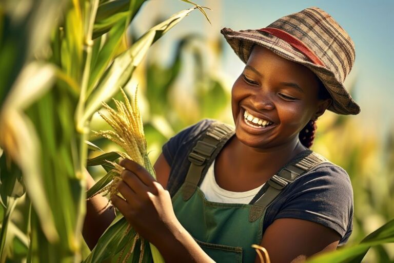 Harvesting organic plant smile. AI generated Image by rawpixel.